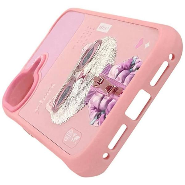 Nimmy Friends Nimmy Cool & Cute 2.0 White Rich & Beauty Cat Case with MagSafe for iPhone 17 6.3" Pink - N-KMLL-IP17-04