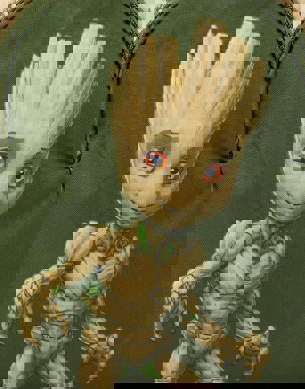 Marvel Unisex Kids Green Groot Guardian of The Galaxy Backpack (One Size)