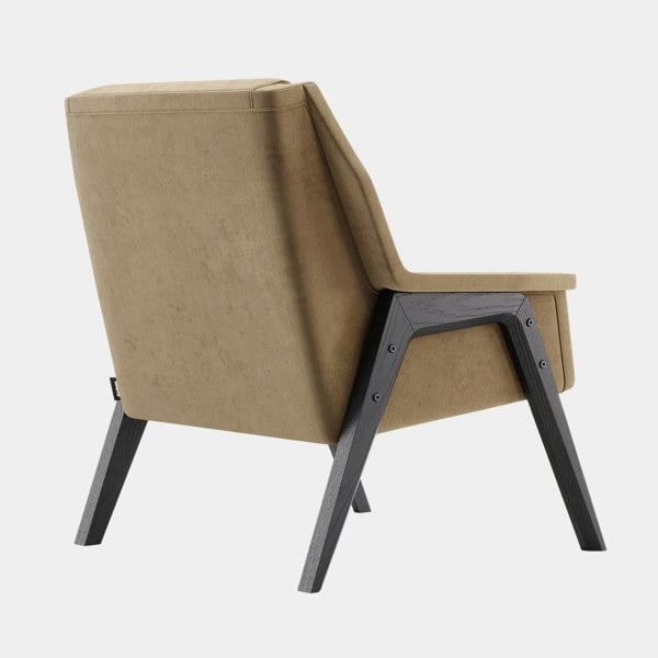 Domkapa Felicity Low Velvet Upholstered Armchair