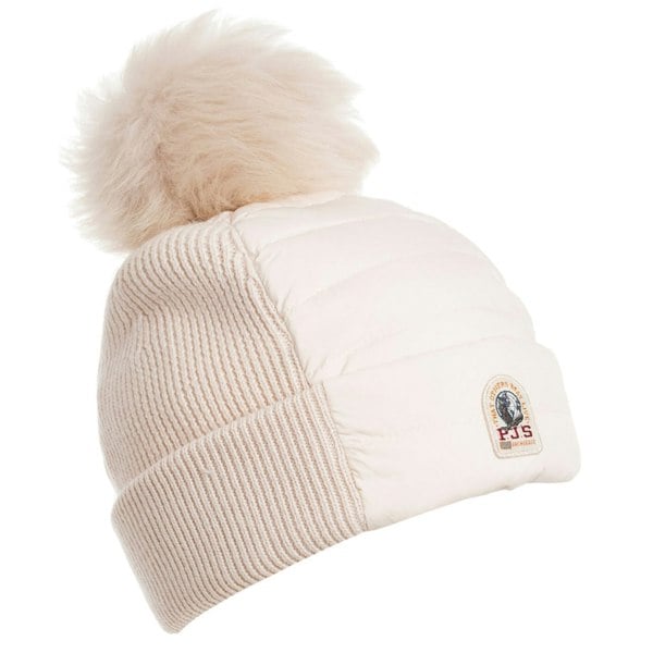 Parajumpers Puffer Hat - White