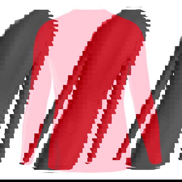 Umbro Mens Core Long-Sleeved Base Layer Top - Vermillion