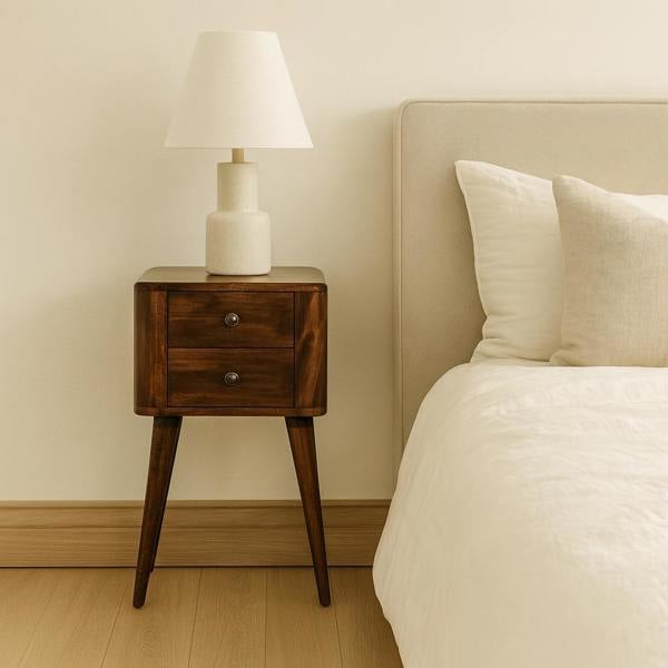 Artisan Furniture Solid Wood Bera Bedside