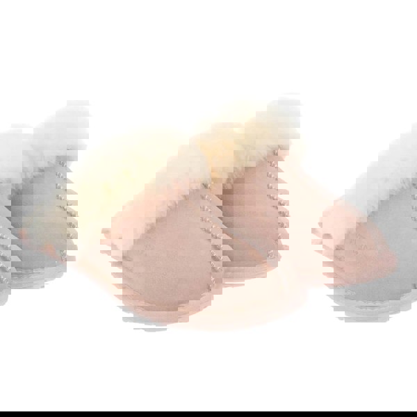 EverAu Womens/Ladies Cow Suede Slippers - Pink