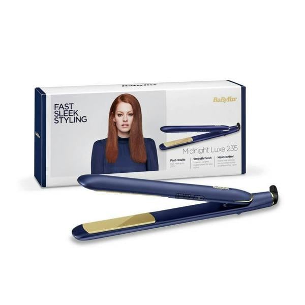 BaByliss 2516U Luxe Hair Straightener - Midnight Blue