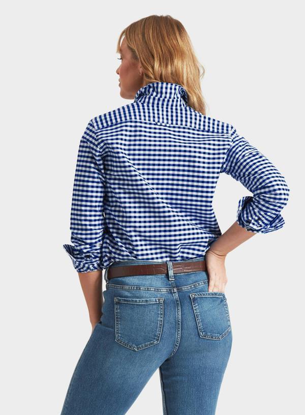 Classic Oxford Shirt - Navy Check