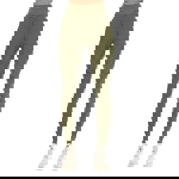 Skins Womens/Ladies Series-3 Soft Long Leggings - Khaki Green