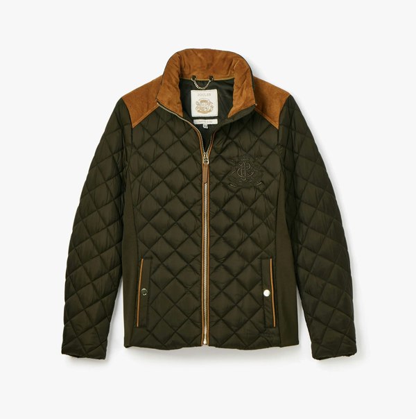 Joules BRAEMAR LUXE Womens Coat Heritage Green