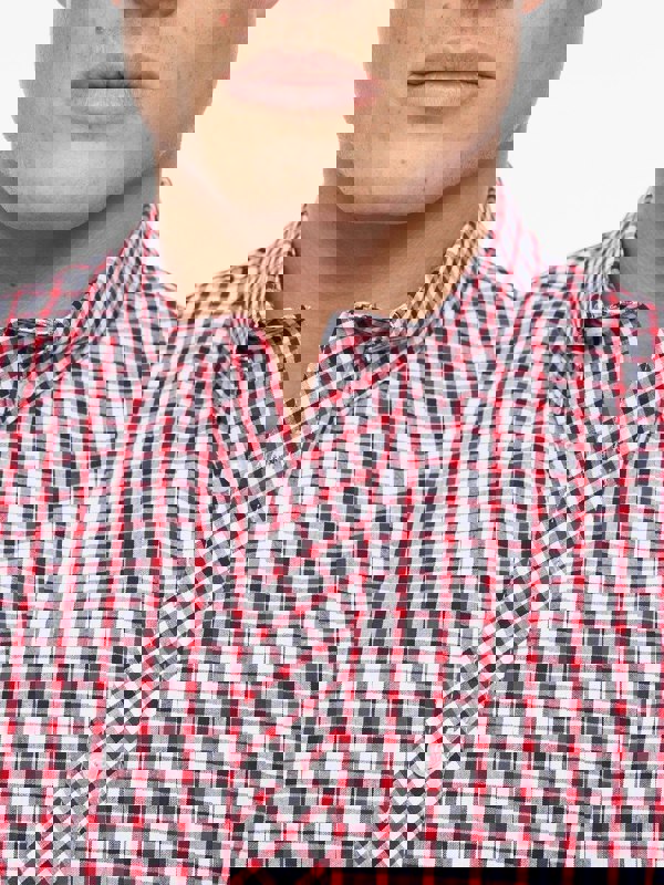 Bewley & Ritch Macrae Shirt Red Check