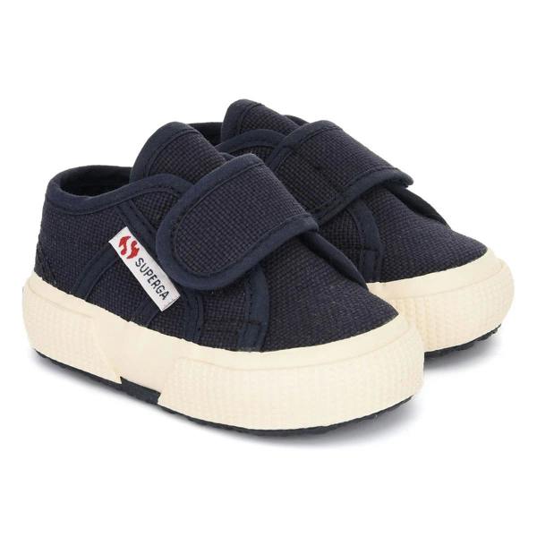 Superga Baby 2750 Bstrap Trainers - Navy - 