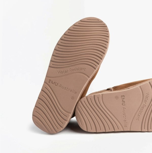 EMU Australia STINGER MICRO PATCHWORK Womens Sheepskin Boot Chestnut