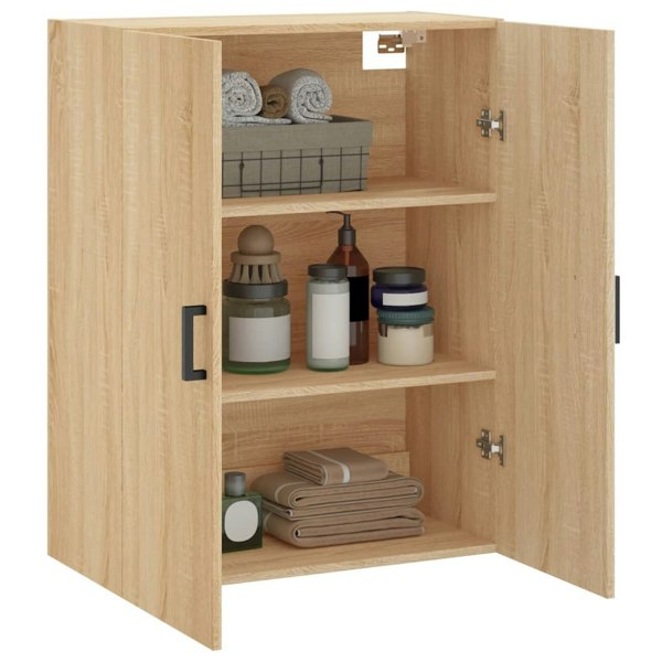 Berkfield Wall Mounted Cabinet Sonoma Oak 69.5x34x90 cm