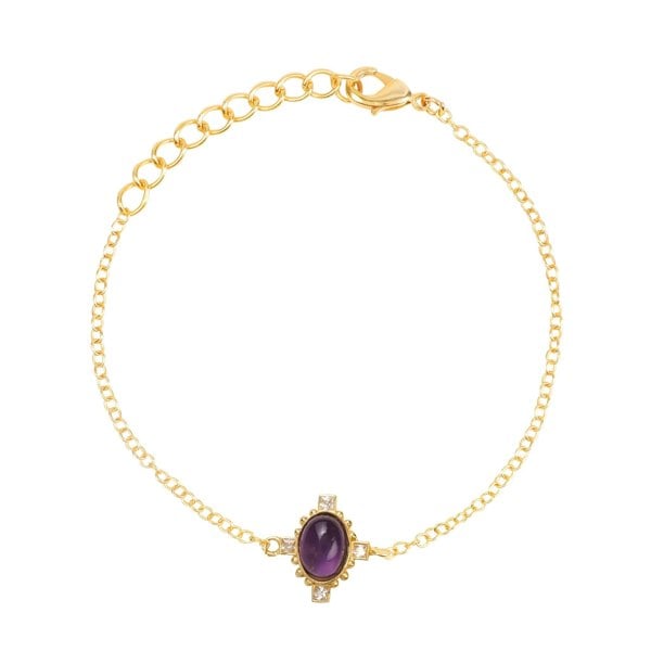 Stellar Elegance Amethyst CZ Combo - Lila Rasa