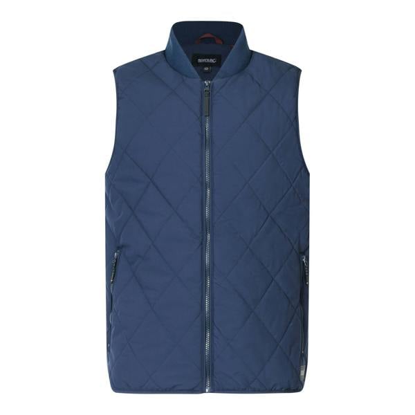 Regatta Mens Harvin Diamond Quilt Body Warmer - Navy - 