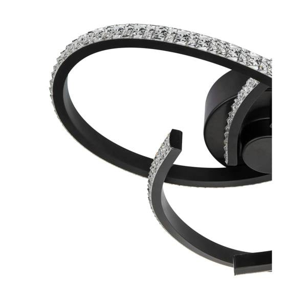 COSYLYTE Moora 3 Light Integrated LED Curved Ceiling Light
