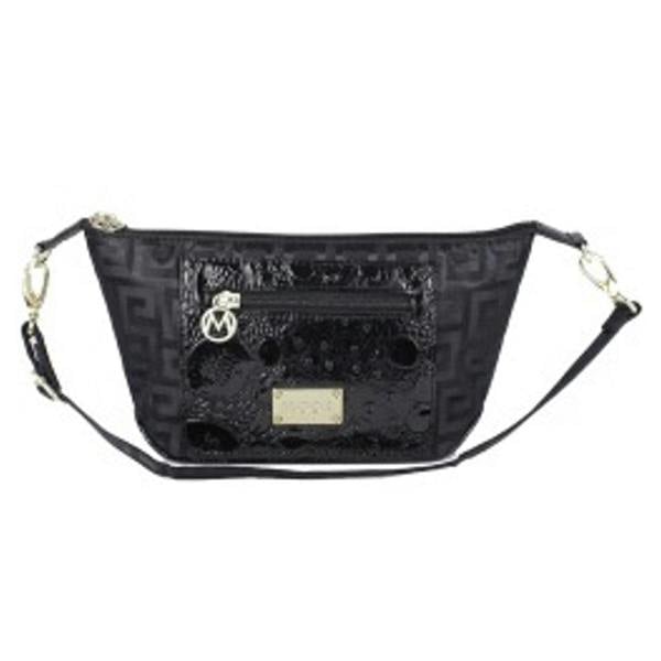 Moda Mika Ladies Shoulder Handbag with Zips and Removable Strap