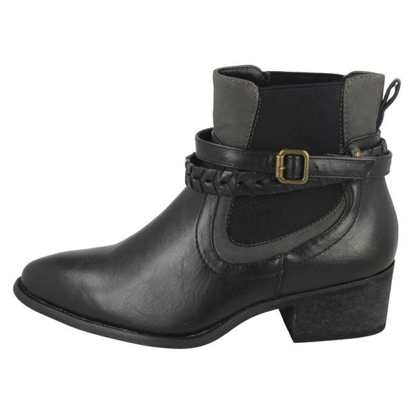 Down to Earth Ladies Down To Earth Heeled Ankle Boots