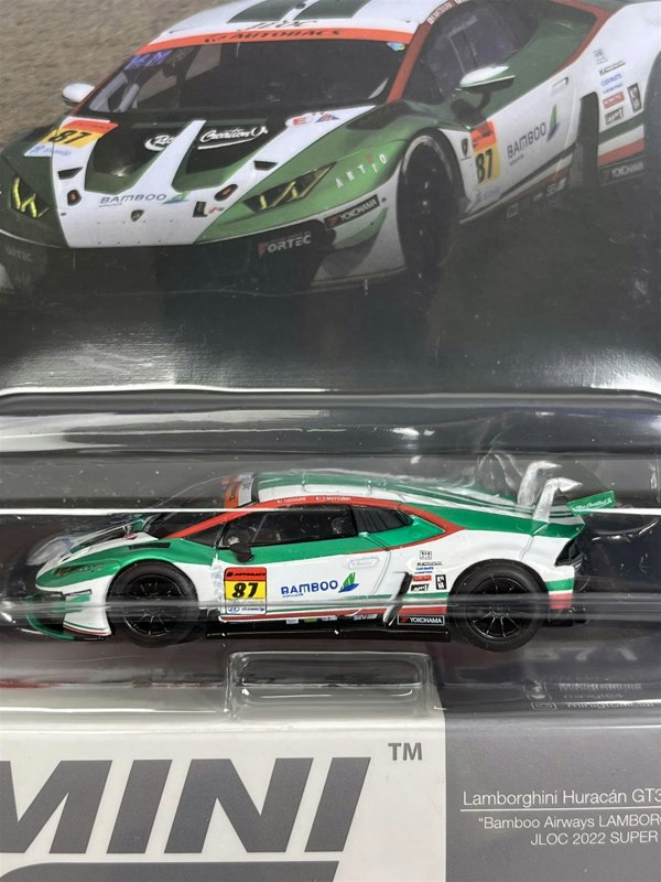 Mini GT Lamborghini Huracan GT3 EVO #87 JLOC 2022 Super GT Series 1:64 Scale MGT00571L