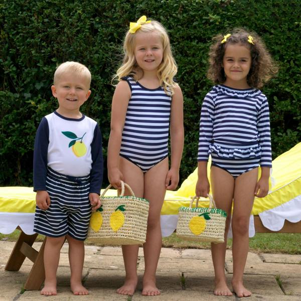 Rachel Riley Lemon Rash Guard