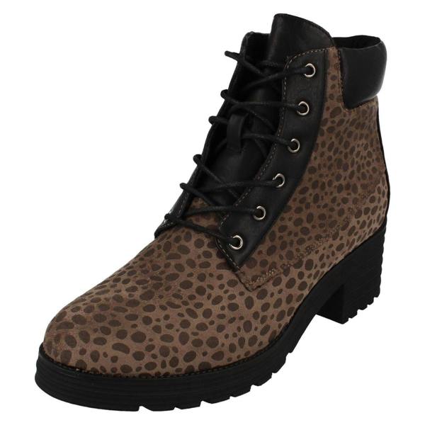 Spot On Ladies Spot On Ankle Boots F51021