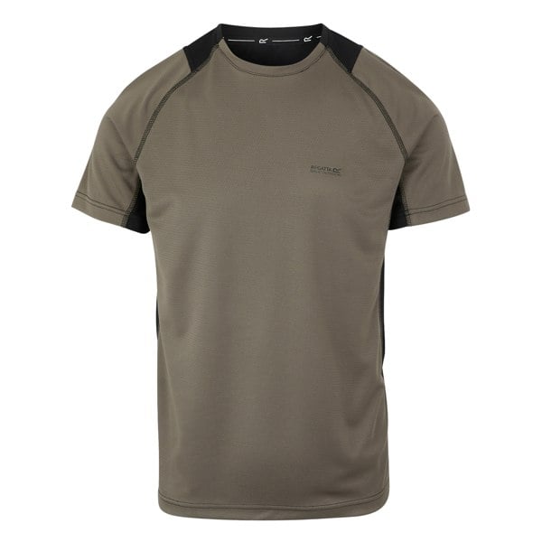 Regatta Mens Virda IV T-Shirt - Treetop/Black