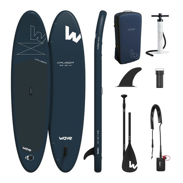 Wave Cruiser 2.0 SUP | Inflatable Paddleboard & Accessories | 10'9ft