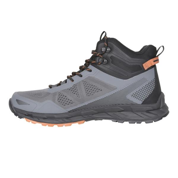 Mountain Warehouse Mens Crusade Leather Waterproof Walking Boots - Black - 