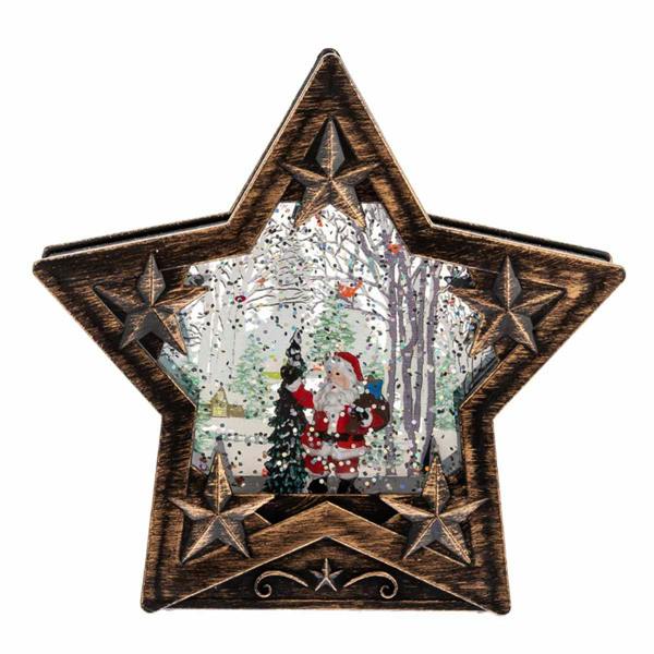 Leaper Christmas Crystal Light Tabletop Ornament