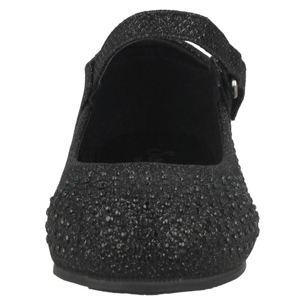 Savannah Girls Savannah Flat Diamante Shoes