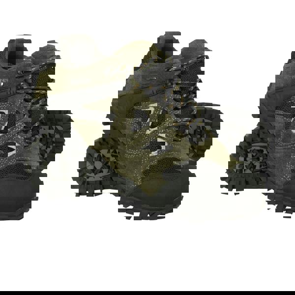 Mountain Warehouse Mens Curlews Waterproof Suede Walking Shoes - Khaki