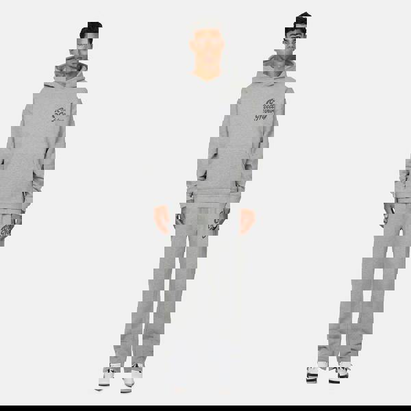 Good For Nothing  Grey Relaxed Hoodie - Grey Image 3