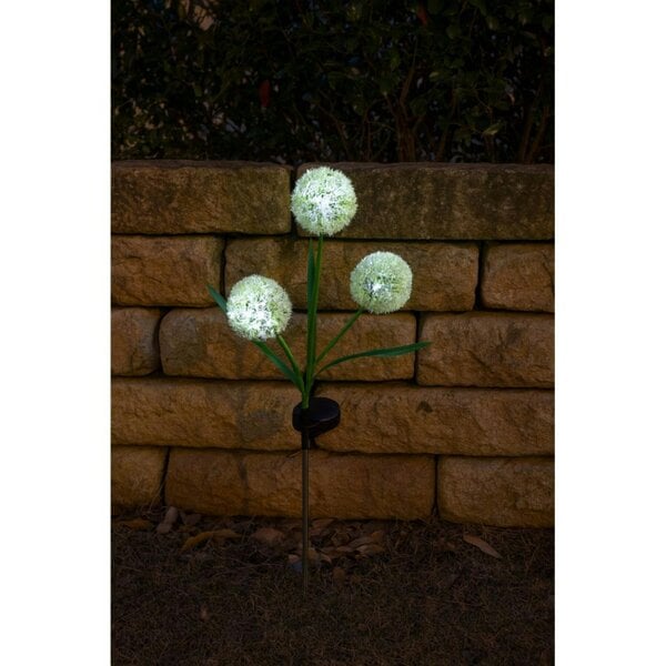 Dyzi Solar Allium Bloom Decorative Yellow Flower Garden Light
