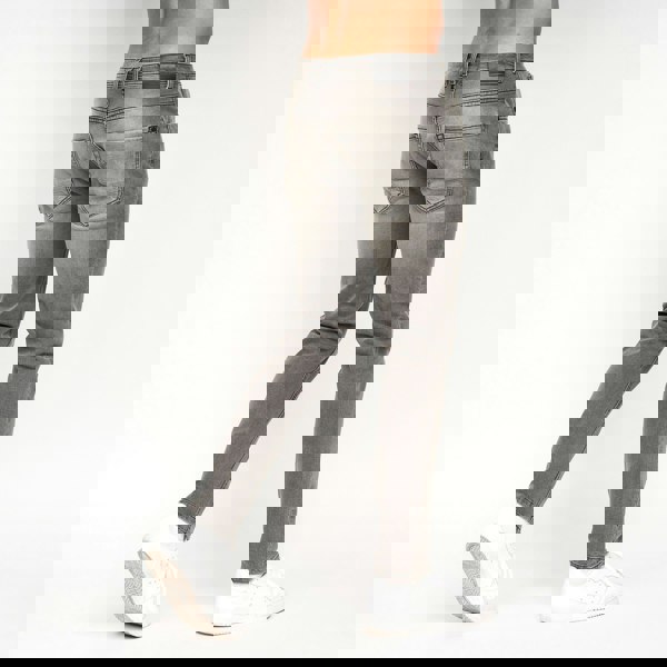 Crosshatch Sheldons Slim Fit Jeans Light Grey