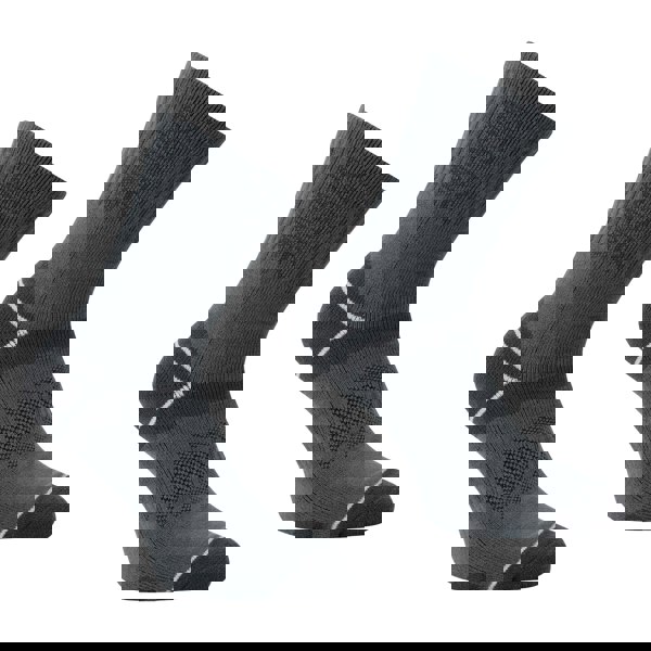 Regatta Mens Blister Protection II Socks (Pack of 2) - Granite/Light Steel