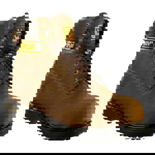 Caterpillar Holton Safety Mens Boots - Brown