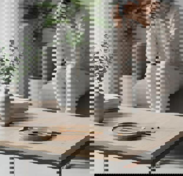 Anygleam Wooden Black 6pcs Wooden Tea Long Spoon Kitchen Tableware