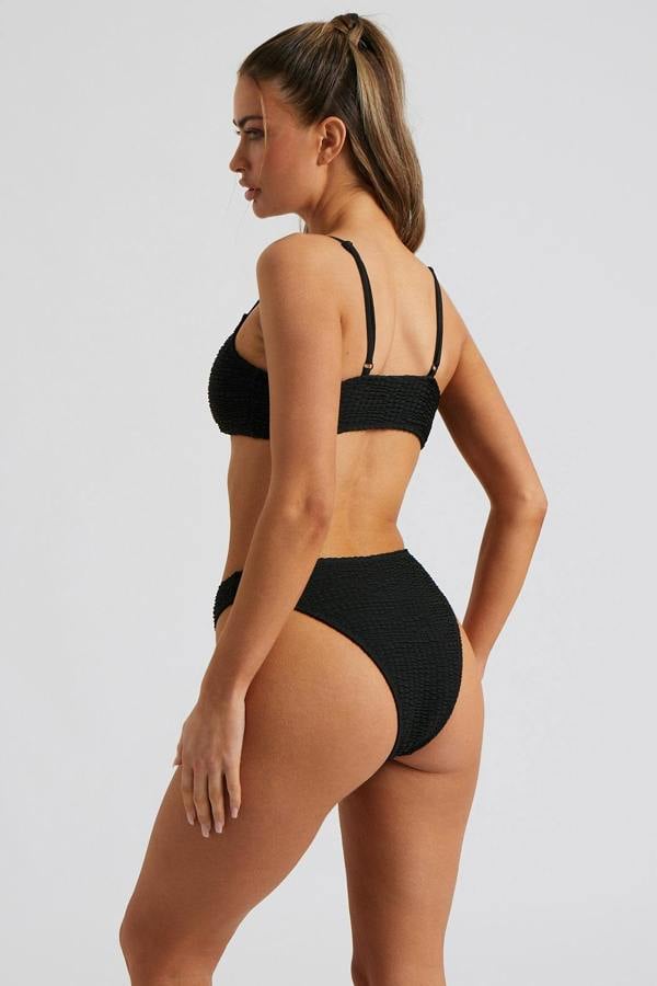 Urban Bliss Sheered Plain Bikini Top