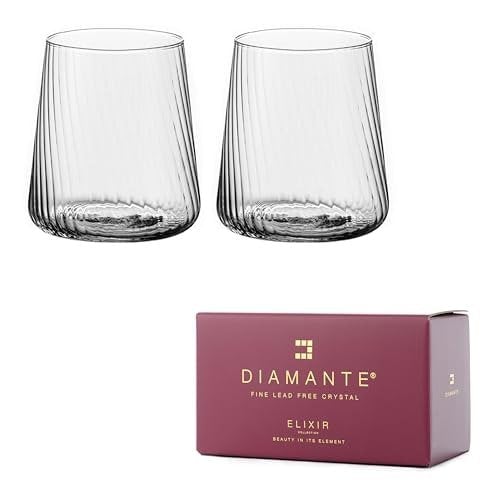 conical crystal tumbler product and gift box