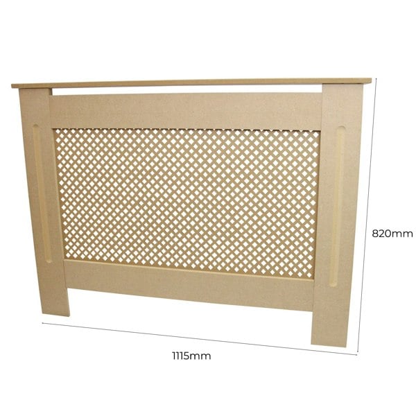 Monstershop Radiator Cover MDF - Unfinished (1115mm)