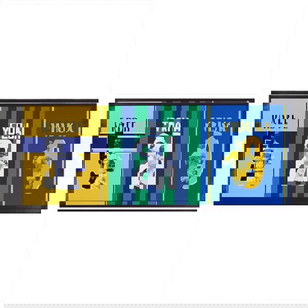 BritishmadeGifts Leeds Football Fan - Retro Bar Box - The Perfect Time Capsule Gift Box for Football Lovers