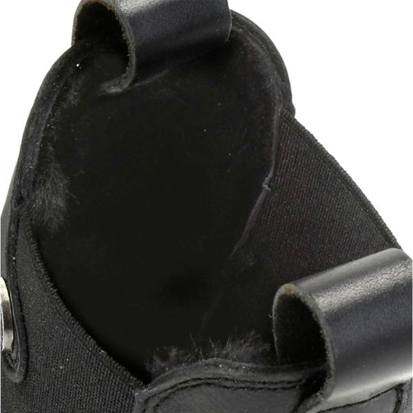 Panama Jack Francesca B1 - Women's Black Waterproof Leather Boots