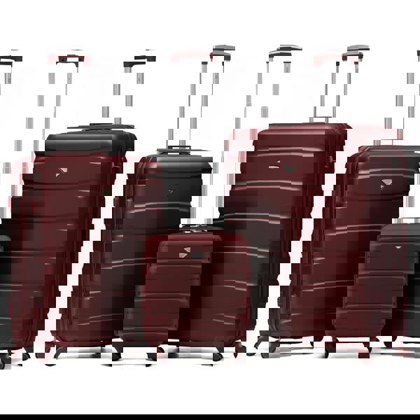 Flight Knight 45x36x20cm Cabin Case with Medium and Large Size Check-in Hold Luggage