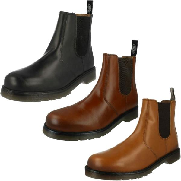 Catesby Mens Catesby Smart Pull On Dealer Boots 01700