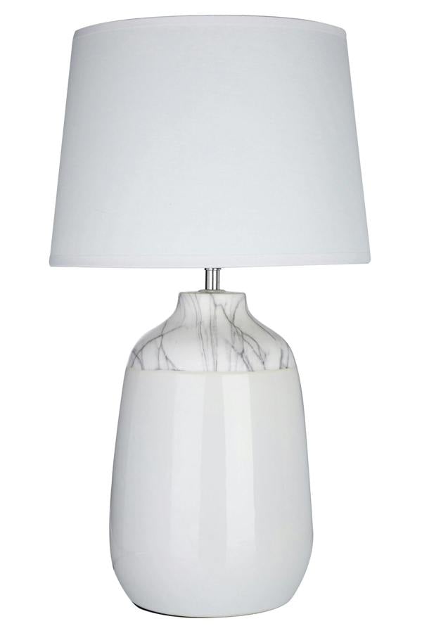 Wenita White Ceramic Table Lamp
