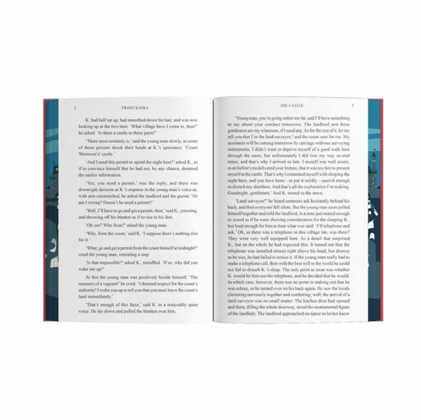 The Castle by Franz Kafka (Deluxe Hardback Sprayed Edge Edition)