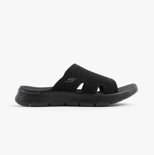 Skechers GO WALK FLEX SANDAL - ELATION Womens Sandals Black