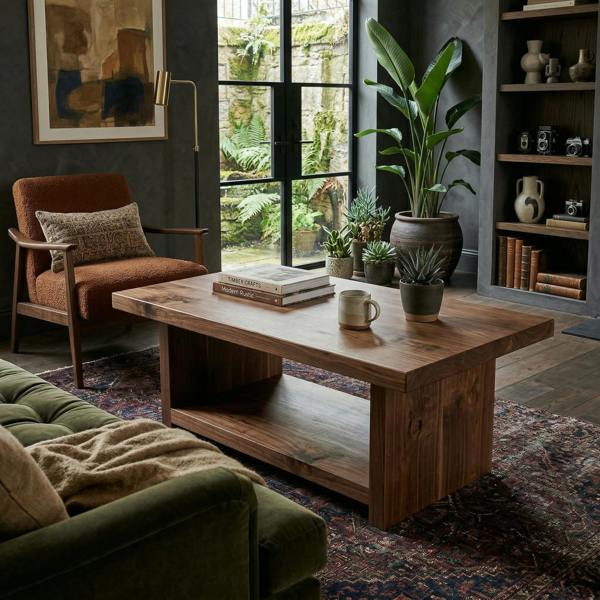 The Bespoke Carpentry Co Framed Storage Coffee Table