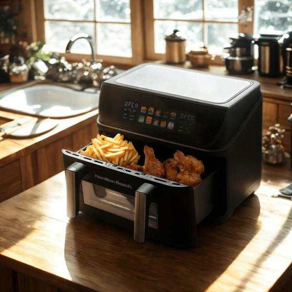 Hamilton Beach FlexiZone 10L Dual Air Fryer - Hamilton Beach UK
