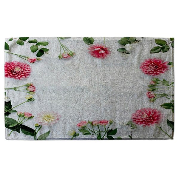Benjamin Tate Design Scattered Flowers (Bath Towel)