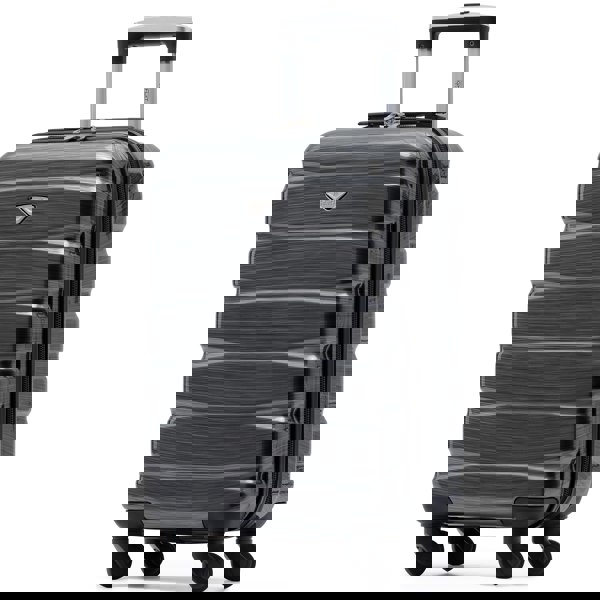 Flight Knight 55x35x20cm Cabin Carry Bag Hard Shell Suitcase 100+ Airline Approved