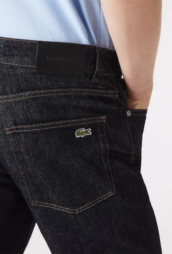 Lacoste Men's Slim Fit Stretch Cotton Denim Jeans
